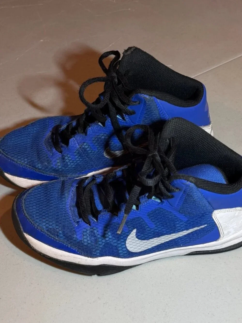 Nike Air Without A Doubt GS 5Y Royal Blue Basketball Shoes